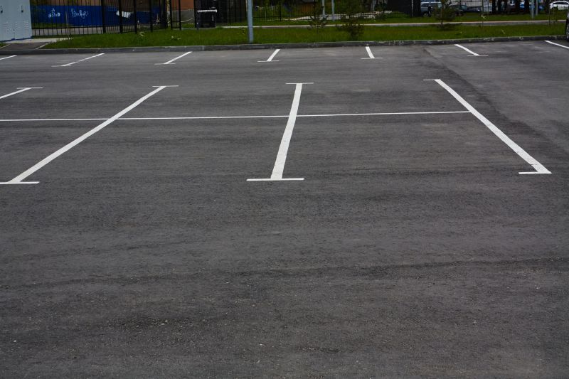 Parking Lot Resurfacing detail